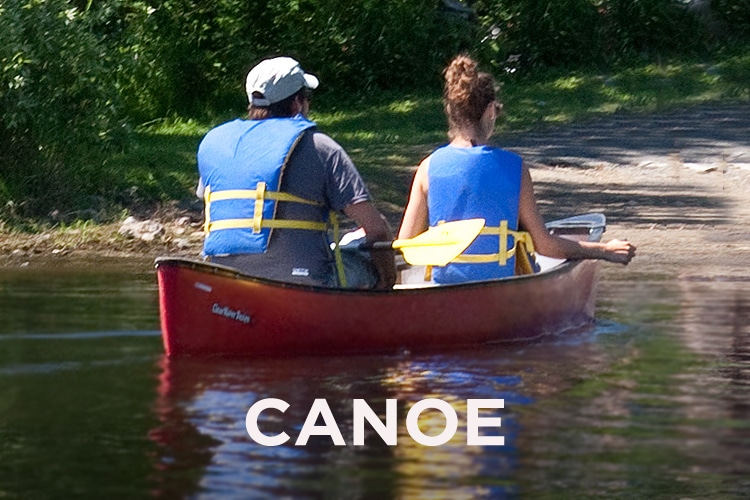 Canoe © À l'abordage canoe kayak bike
