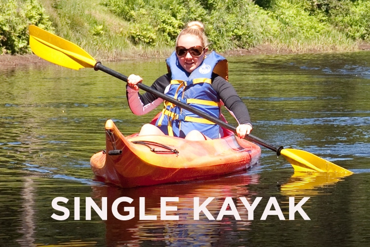 Single Kayak © À l'abordage canot kayak velo Val-David
